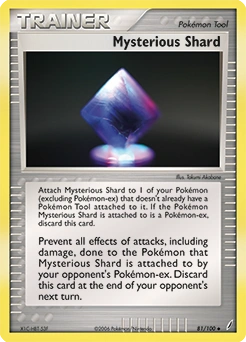 Mysterious Shard Pokémon card, number 81