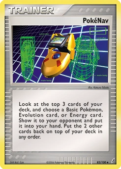 PokéNav Pokémon card, number 83
