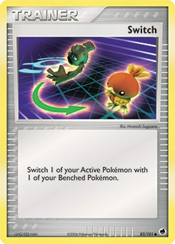 Switch Pokémon card, number 83