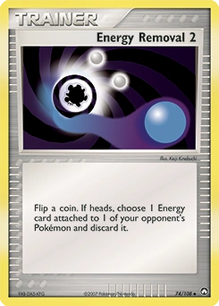 Energy Removal 2 Pokémon card, number 74