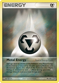 Metal Energy Pokémon card, number 88