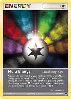 Multi Energy Pokémon card, number 89