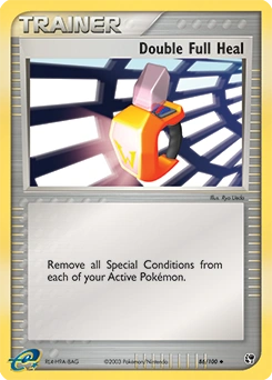 Double Full Heal Pokémon card, number 86
