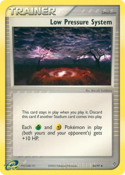 Low Pressure System Pokémon card, number 86