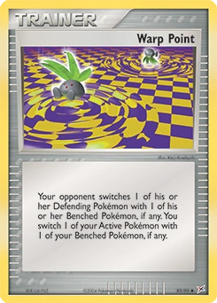 Warp Point Pokémon card, number 85