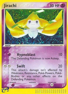 Jirachi Pokémon card, number 97