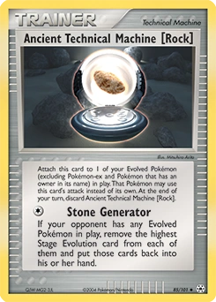 Ancient Technical Machine [Rock] Pokémon card, number 85