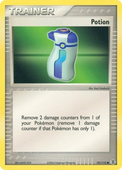 Potion Pokémon card, number 101
