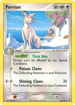 Persian Pokémon card, number 44