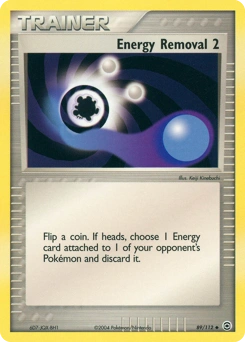 Energy Removal 2 Pokémon card, number 89