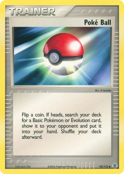 Poké Ball Pokémon card, number 95