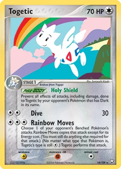 Togetic Pokémon card, number 14