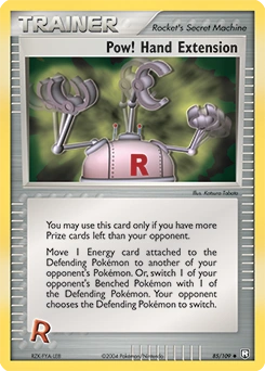 Pow! Hand Extension Pokémon card, number 85