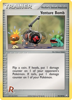 Venture Bomb Pokémon card, number 93