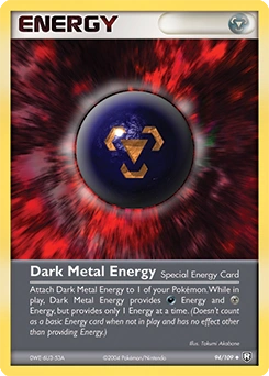 Dark Metal Energy Pokémon card, number 94