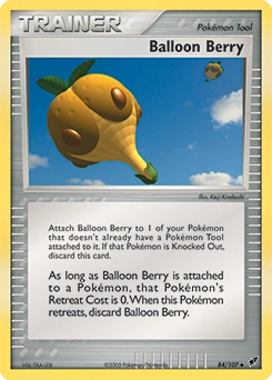 Balloon Berry Pokémon card, number 84