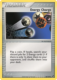 Energy Charge Pokémon card, number 86