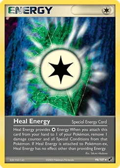 Heal Energy Pokémon card, number 94