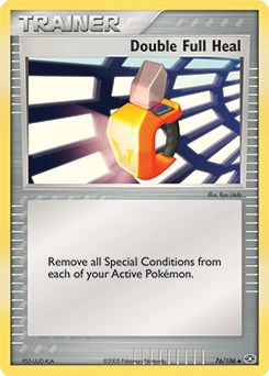 Double Full Heal Pokémon card, number 76