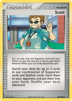 Scott Pokémon card, number 84