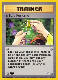 Erika's Perfume Pokémon card, number 110