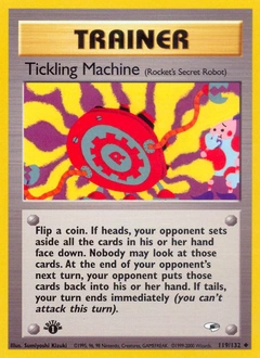 Tickling Machine Pokémon card, number 119