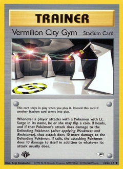 Vermilion City Gym Pokémon card, number 120