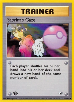 Sabrina's Gaze Pokémon card, number 125