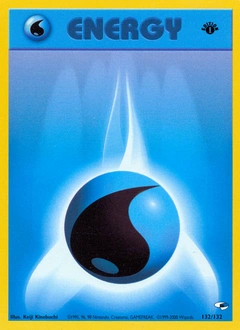 Water Energy Pokémon card, number 132