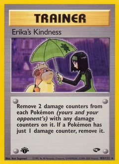 Erika's Kindness Pokémon card, number 103
