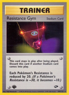 Resistance Gym Pokémon card, number 109