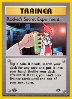 Rocket's Secret Experiment Pokémon card, number 120