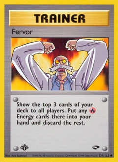 Fervor Pokémon card, number 124