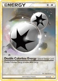 Double Colorless Energy Pokémon card, number 103