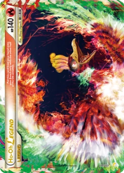 Ho-Oh LEGEND Pokémon card, number 111