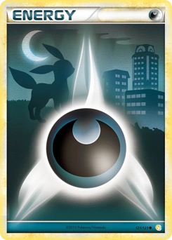 Darkness Energy Pokémon card, number 121