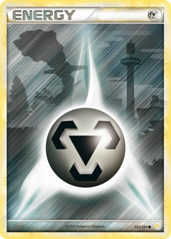 Metal Energy Pokémon card, number 122