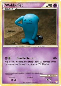 Wobbuffet Pokémon card, number 13