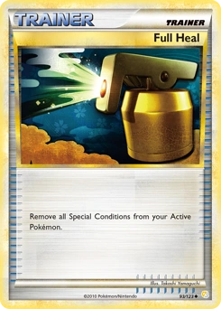 Full Heal Pokémon card, number 93