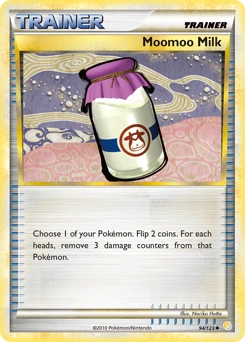 Moomoo Milk Pokémon card, number 94