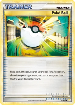 Poké Ball Pokémon card, number 95
