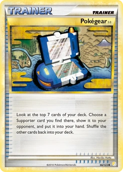 Pokégear 3.0 Pokémon card, number 96