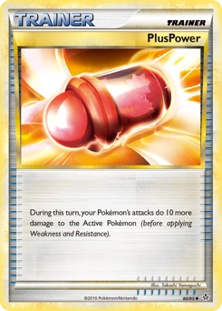 PlusPower Pokémon card, number 80