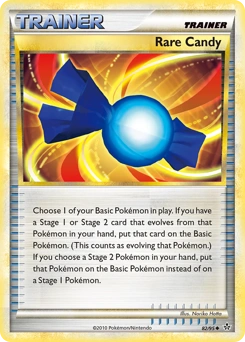 Rare Candy Pokémon card, number 82