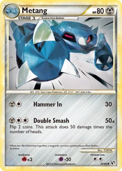 Metang Pokémon card, number 30