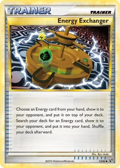 Energy Exchanger Pokémon card, number 73