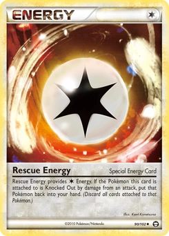 Rescue Energy Pokémon card, number 90