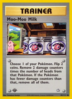 Moo-Moo Milk Pokémon card, number 101