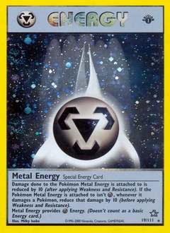 Metal Energy Pokémon card, number 19