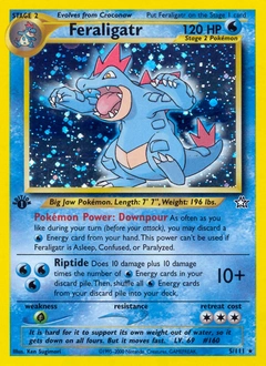 Feraligatr Pokémon card, number 5